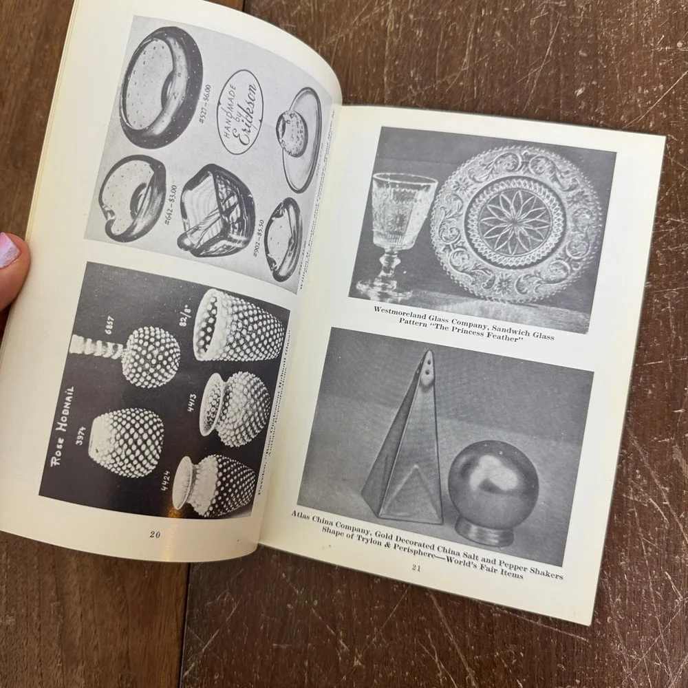 The Forties Revisited‎ 1968 Guide for Glass maker & pattern identification Book